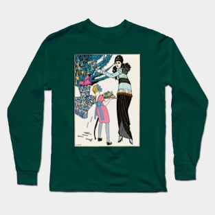 Christmas Preparations, Redfern's evening dress Long Sleeve T-Shirt